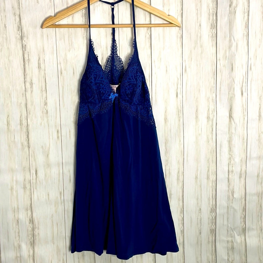 Victorias Secret, dark blue, sleep dress